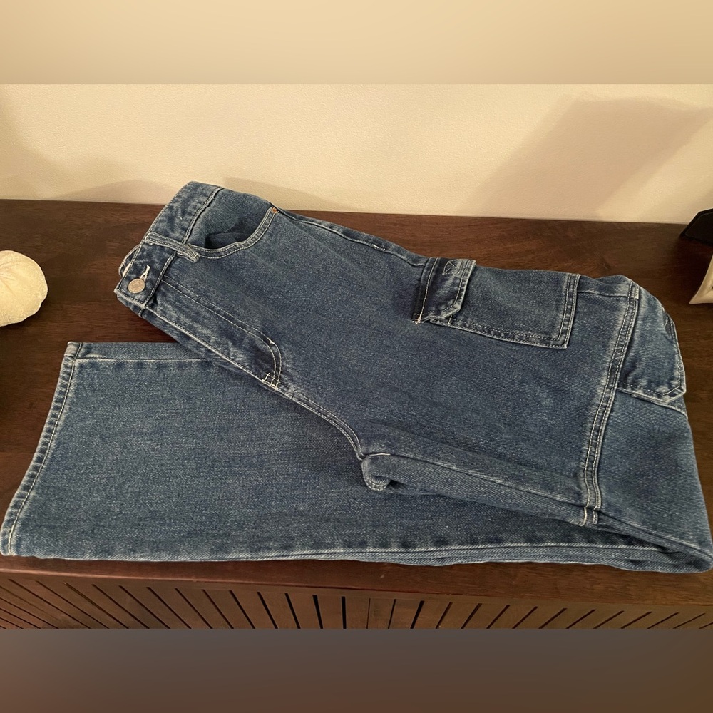 PacSun cargo jean women’s size 6 medium wash